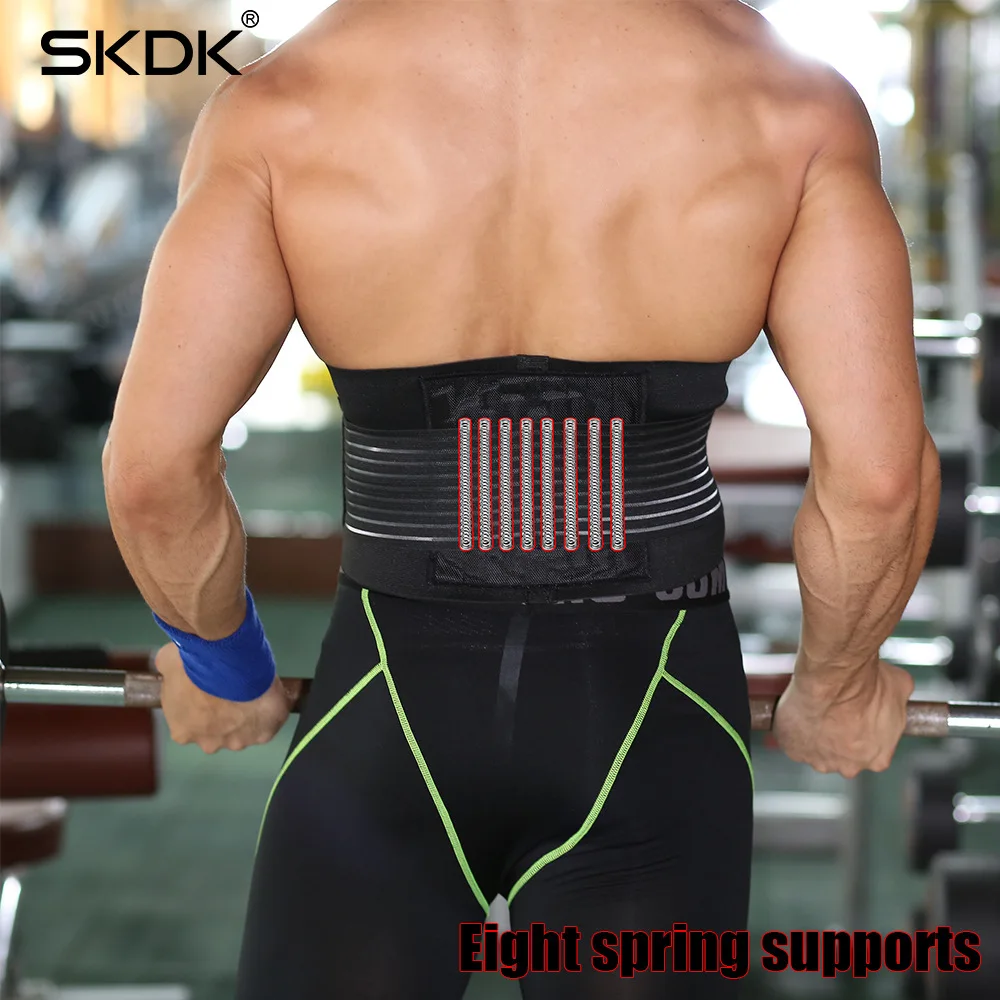 professional springs sports belt back adjustable