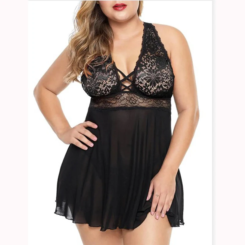 women nightgown sexy lace nightgowns size