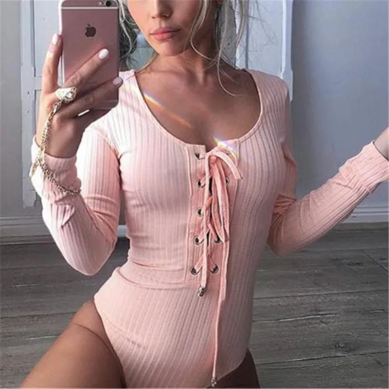womail fashion autumn winter casual bodysuits