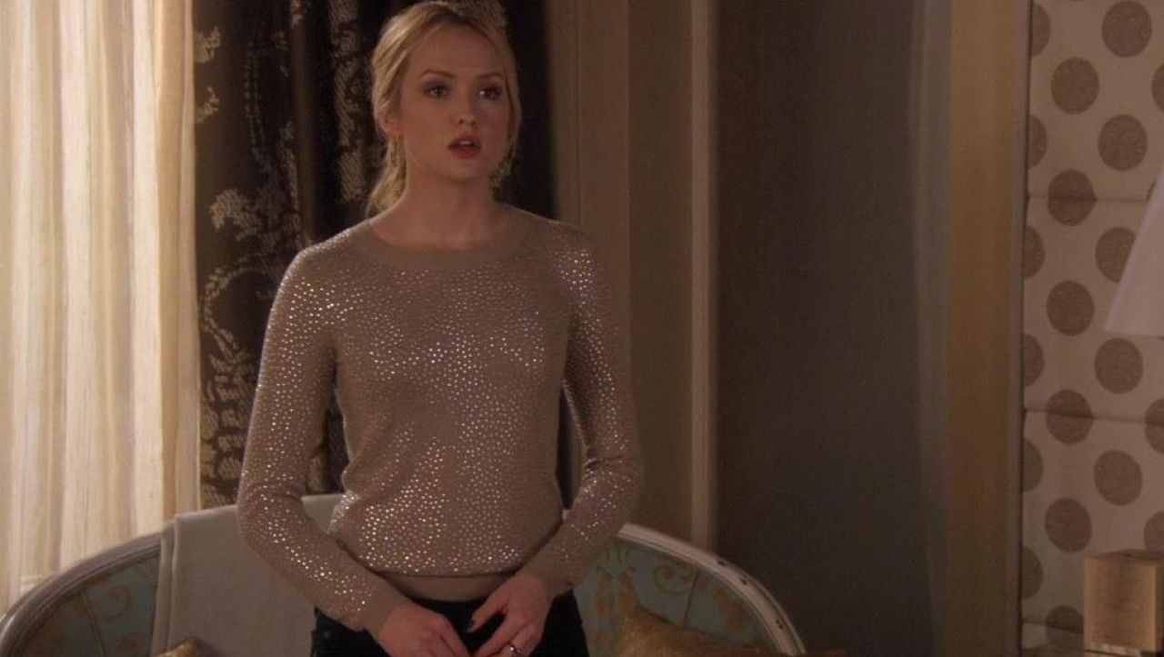 the sweater with shiny ivy dickens
