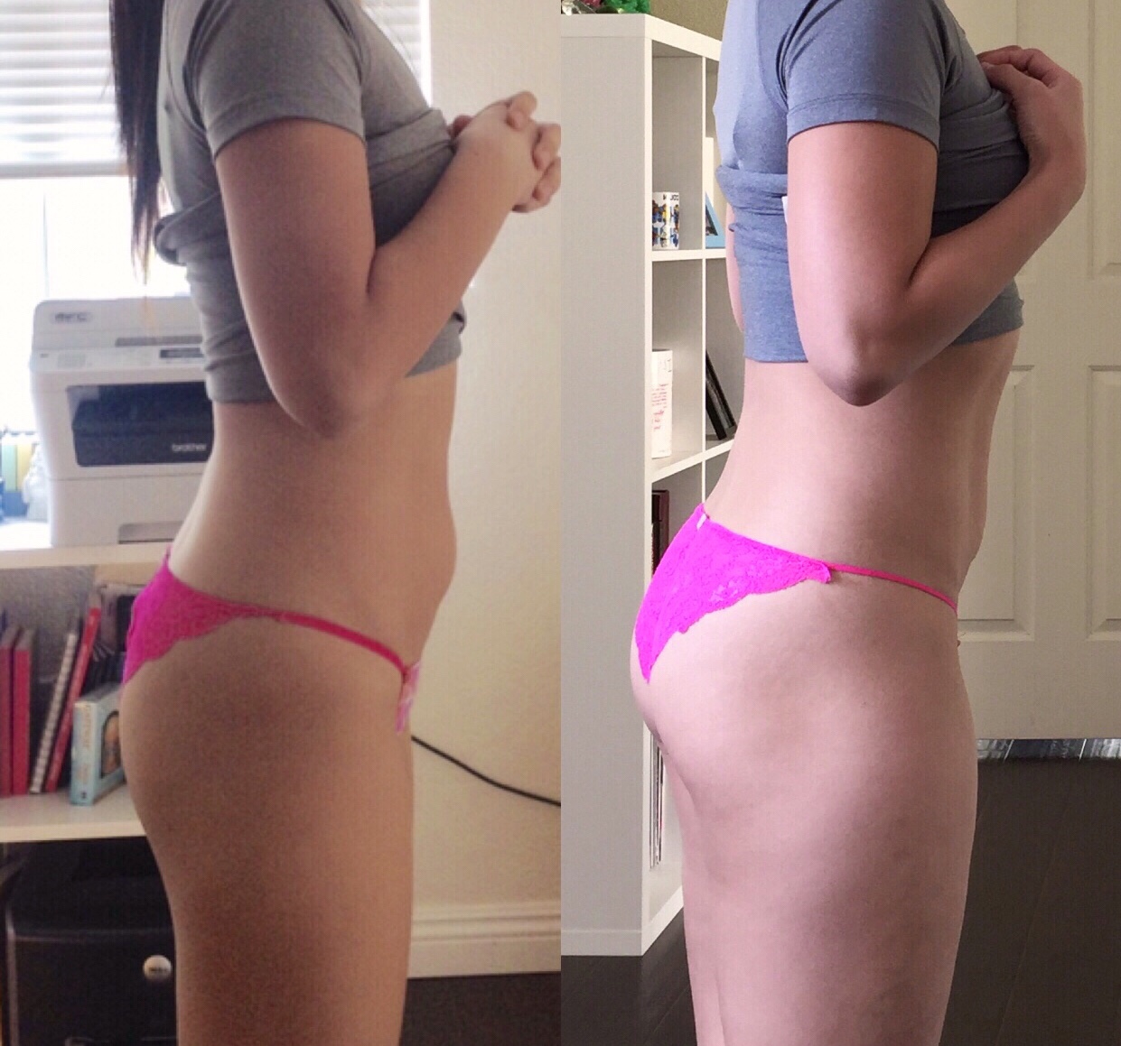 butt exercises before and after cheap